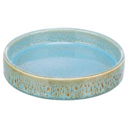 Trixie Keramikskål med låg kant i blå design